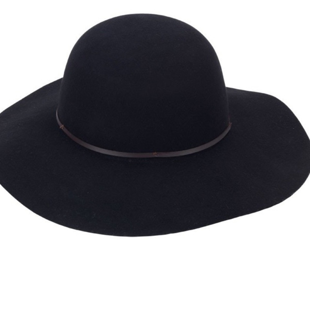 Personalized wool floppy hat